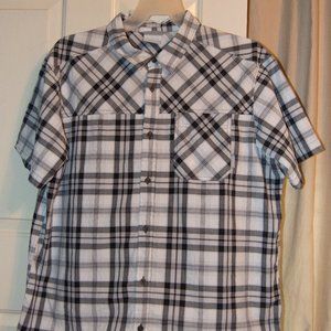 Men's Columbia Cotton Camp shirt sz XL EUC